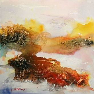 Abstract Color oil painting